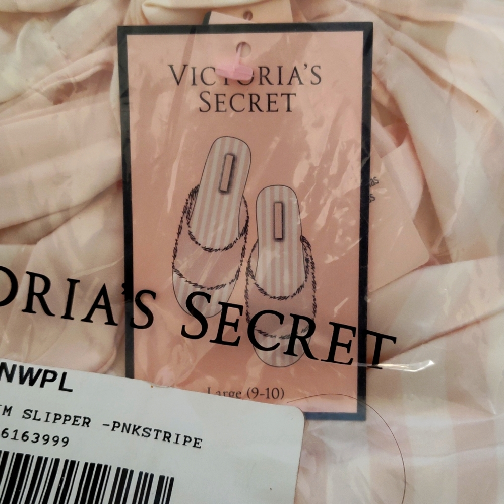 Victoria's Secret Fur Trim Slippers